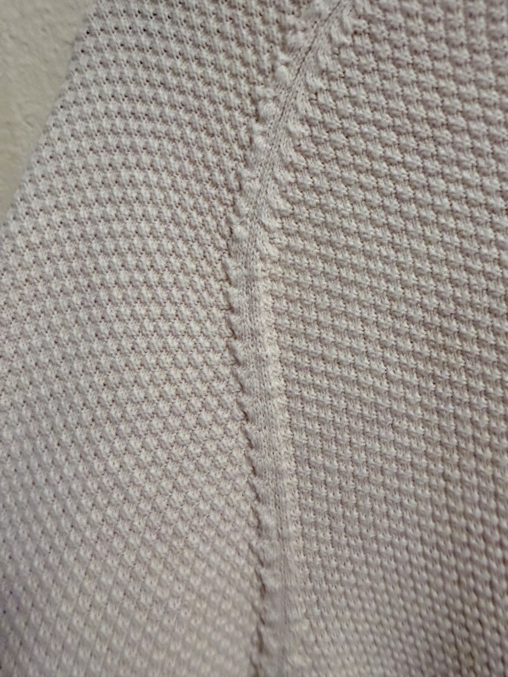 Lululemon Textured Knit Classic-Fit Crewneck Sweater Menâs M Ivory - Picture 3 of 9